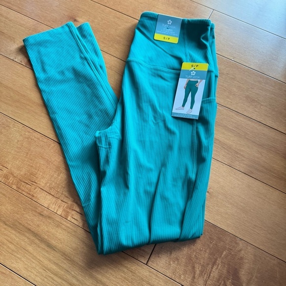 Tuff Athletics Pants - Tuff Green High-Waisted Leggings